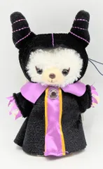 ディズニーストア ユニベアシティ バッジつきキーチェーン&ストラップ なりきりマレフィセント