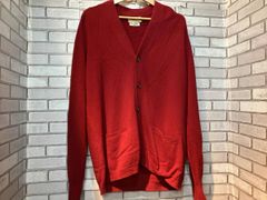 コムデギャルソンシャツ カーディガン 赤 Lサイズ - メルカリ
