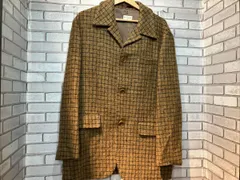 PAUL SMITH ポールスミス PS-2005 チェック ブラウン ウール テーラードジャケット インポート