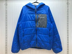 mont-bell モンベル リバーシブル サマーランドパーカー 中綿ジャケット 1101524 160 ブルー ブラック