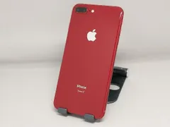 au 【SIMロックなし】MRTL2J/A iPhone 8 Plus 64GB レッド au