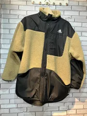 adidasアディダス その他ジャケット フリースジャケット ベージュ Sサイズ スポーツ