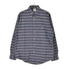 【BROOKSBROTHERS】REGENT チェックボタンダウン長袖シャツ