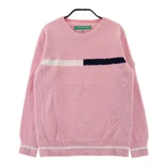サイズ：M TOMMY HILFIGER GOLF トミー ヒルフィガーゴルフ  ニットセーター  ピンク系 [240101606181] ゴルフウェア レディース ストスト