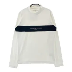 サイズ：M TOMMY HILFIGER GOLF トミー ヒルフィガーゴルフ  ハイネック長袖Tシャツ  ホワイト系 [240101606234] ゴルフウェア レディース ストスト