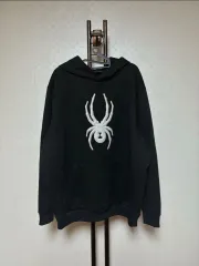 XL XXL スパイダー メンズ オーバーサイズ フーディー
