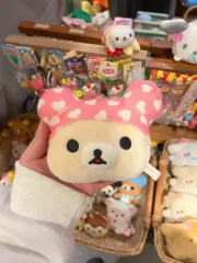 コリアン コリラックマ バス シャワールーム キーホルダー ぬいぐるみ