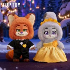 2点セット ニック ジュディ MINISO マスコット ぬいぐるみキーホルダー