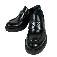 【PRADA】プラダ 1P246M ローファー size37 約23.5cm【中古】 USED-AB 【9304】