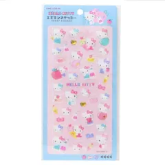 ハローキティ[シールシート]エポキシステッカー/ミルクボトル サンリオ 