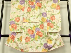 平和屋本店[]極上　七五三　女の子　3歳　祝着　牡丹　金銀彩　逸品　DZAB3202kh6