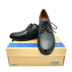 【Clarks】クラークス Becken Lace ベッケンレース 本革  [ブラックレザー] [26.0 cm]のサムネイル