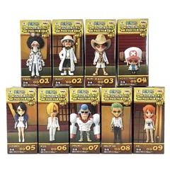ONE PIECE FILM GOLD ワーコレ WCF 麦わら一味 9個セット 「ワンピース」 中古未開封品