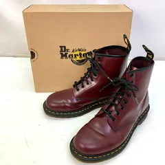 01w-5845 ドクターマーチン Dr.Martens  UK9 1460 8ホール ブーツ チェリーレッド UK9(28cm相当) 【中古品】
