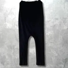 6 プレインピープル PLAIN PEOPLE サルエル パンツ ボトム 無地　黒 ブラック BLACK クロ くろ　無地　Lサイズ 40 11号のサムネイル