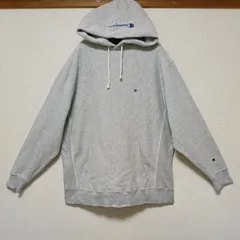 美品ChampionチャンピオンReverse WeaveリバースウェーブパーカーグレーサイズLarge