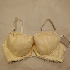 ブラジャー　アイボリー　F70