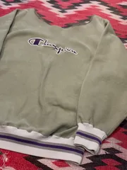 1990's Champion　REVERSE WEAVE　RIB LINE　SIZE : XL　チャンピオン　リバースウィーブ　リブライン　スウェット　アメリカ製　USA製