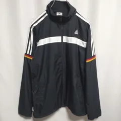 adidas アディダス climastorm 裏フリース ポリエステルジャケット M 黒