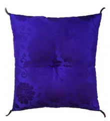 寺座布団　法要　御前座布団　仏前座布団　自社工場製　むらさき　唐草