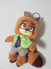 ズートピア ニック・ワイルド ぬいぐるみキーホルダー