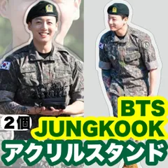 【グク45.46】アクリルスタンド★BTS・JUNGKOOK・ジョングク★軍服見納め！