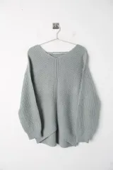 オパーククリップ ウィメンズ アクリルブレンド ニット WOMAN L