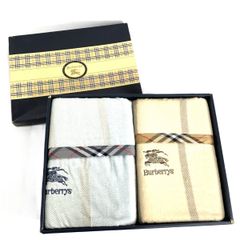 未使用】BURBERRY 羽毛肌掛けふとん 2枚セット - メルカリ