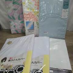 寝具小物 シーツ、敷布団カバー  シングルサイズ＆ダブルサイズ 6点セット 未使用品 長期間保管品 R685