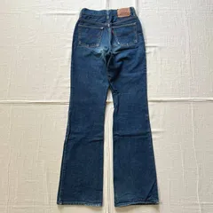 希少　1996年8月製　vintage　日本製　Levi's W517-02　W28　ブーツカットシルエット　フレアデニム　ジーンズ　5ポケット　ジッパーフライ　ブルー　W28 L32　一点物　Y2K　平成ギャル　アメカジ　boots cut denim