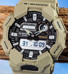 新品☆G-SHOCK 海外逆輸入 デジアナ メンズ腕時計 ブラック×オリーブ 