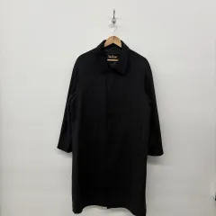 ヴィンテージ カシミア 100% ロング コート メンズ/M