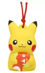 【中古】雑貨 ピカチュウとコイキング 陶飾り(鈴) 「ポケットモンスター」 ポケモンセンター限定のサムネイル