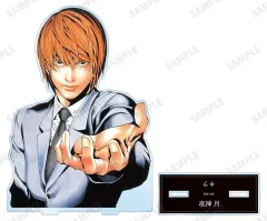 【中古】アクリルスタンド・アクリルパネル 夜神月 特大アクリルスタンド 「DEATH NOTE」
