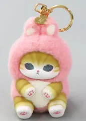 【中古】ぬいぐるみマスコット うさにゃん 「mofusand Kiramekko Fluffy Kittens COLLECTIBLE PLUSH」