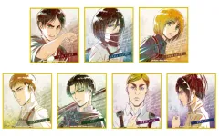 【中古】紙製品 全7種セット 「進撃の巨人 トレーディング Ani-Art 色紙」