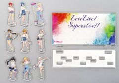 【中古】アクリルスタンド・アクリルパネル Liella!(ペインタースタイル) アクリルジオラマ 「ラブライブ!スーパースター!! キャラポップフェス」