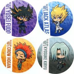 [중고]머그컵·탕만 전 4종 세트(유☆희☆왕 5D's) 코스터 [유☆희☆왕×GraffArt CAFE in Ikebukuro] 메뉴 주문 특전