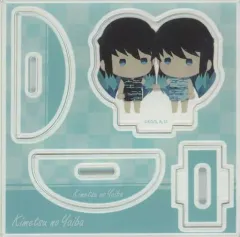 【中古】キーホルダー 時透無一郎＆時透有一郎 ゆらふわアクリルマスコット 刀鍛冶の里編 「鬼滅の刃」