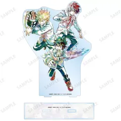 【中古】アクリルスタンド・アクリルパネル 緑谷出久＆爆豪勝己＆轟焦凍 Ani-Art 第7弾 BIGアクリルスタンド 「僕のヒーローアカデミア Ani-Art POP UP SHOP vol.3 in AMNIBUS STORE」