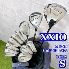 ゴルフクラブセット メンズ XXIO ゼクシオ フルセット 12本 キャディバッグ付き フレックスS 男性 右利き 【K377】