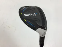 返品OK 【中古ゴルフクラブ】【超美品】テーラーメイド SIM2 MAX (シム2 マックス) レスキュー 2021 (日本仕様) TENSEI BLUE TM60 U4