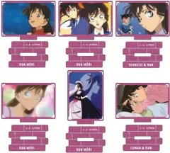 【中古】アクリルスタンド・アクリルパネル 全6種セット 「名探偵コナン 場面写トレーディングメタリックミニアクリルスタンド 毛利蘭collection vol.2」