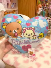 古典リラックマ シャワー チュール ハート クッション ぬいぐるみ