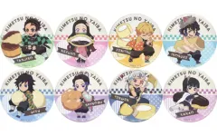 【中古】バッジ・ピンズ 全8種セット 「鬼滅の刃×ローソン 缶バッジ(スイーツ)」
