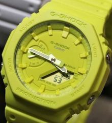 極美品】G-SHOCK GA-B2100C-9AJF タフソーラー イエロー - メルカリ
