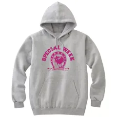 【中古】アウターウェア(キャラクター) スペシャルウィーク パーカー グレー レディースMサイズ 「ウマ娘 プリティーダービー」