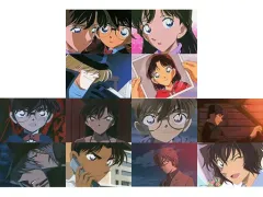 【中古】ポストカード(キャラクター) 全3種セット ポストカードセット(4枚セット) 「セガラッキーくじ 名探偵コナン -黒と白-」 黒ずくめの組織賞