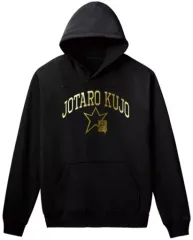 【中古】アウターウェア 空条承太郎 箔プリントパーカー ブラック メンズXSサイズ 「ジョジョの奇妙な冒険 第6部 ストーンオーシャン」