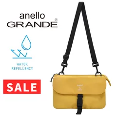 【新品・正規品】anello グランデ お財布バッグ 2WAY 斜め掛け ショルダー 撥水 軽量 anello GRANDE お財布ショルダー 正規品 新品